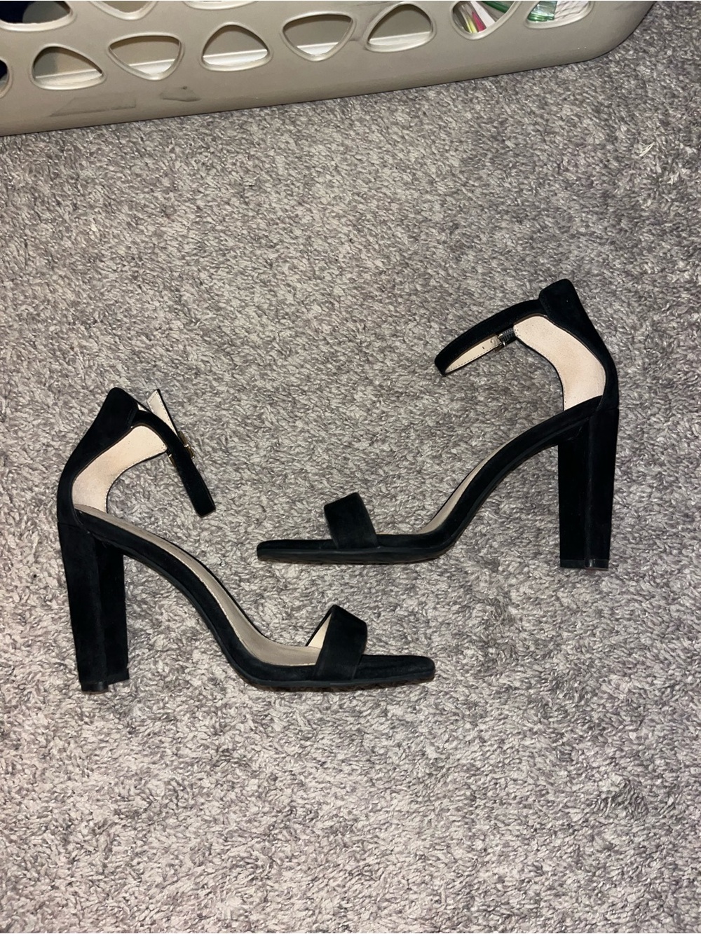 Pelle moda black heels